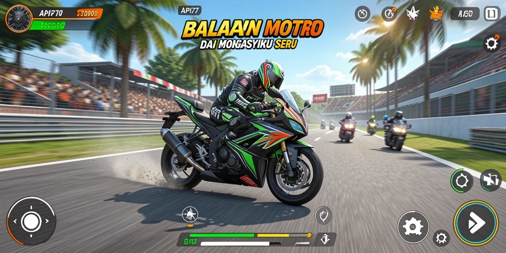 Gameplay seru dan grafis menawan di API77.