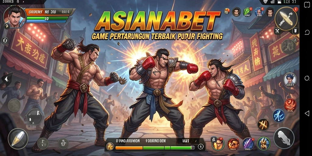 Gameplay seru ASIANABET dengan aksi pertarungan yang intens.