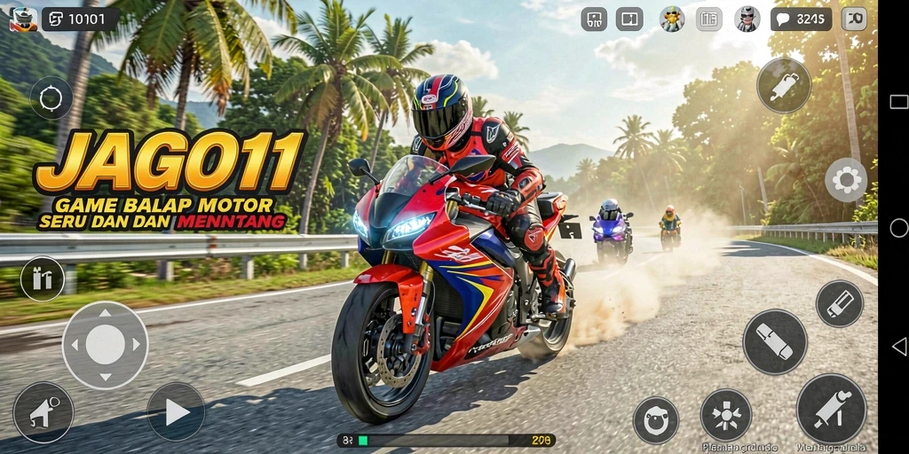 Gambaran gameplay JAGO11 yang mendebarkan dan seru.