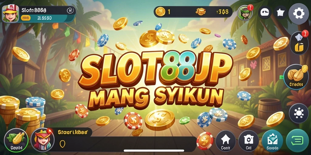 Tampilan gameplay menarik dari SLOT88JP yang penuh warna.