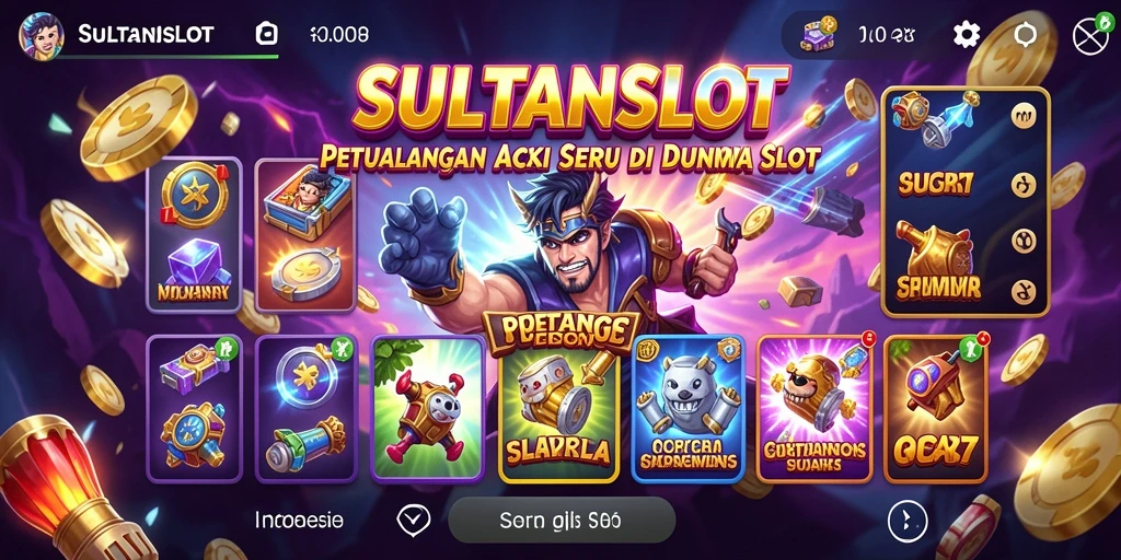 Gameplay seru SULTANSLOT dengan grafis menarik.
