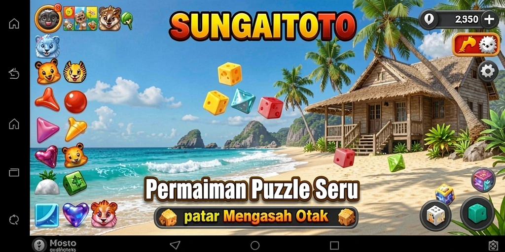 Tampilan menarik dari SUNGAITOTO dengan gameplay Puzzle yang mengasyikkan.