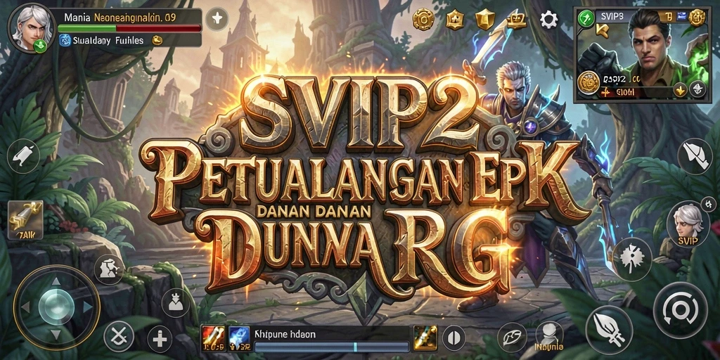 Tampilan gameplay epik yang menggambarkan petualangan dalam SVIP2.